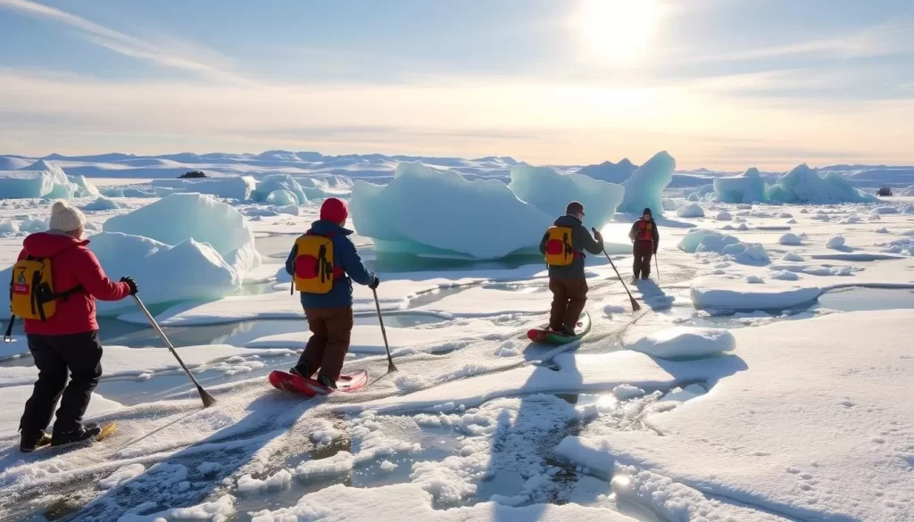 Image of a floe edge tour in Sirmilik National Park