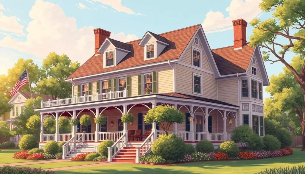 Image of a historic bed and breakfast in Natchez