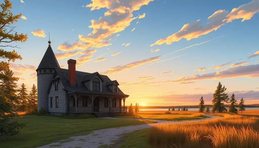 Image of a historical site near Cedar Lake, Manitoba