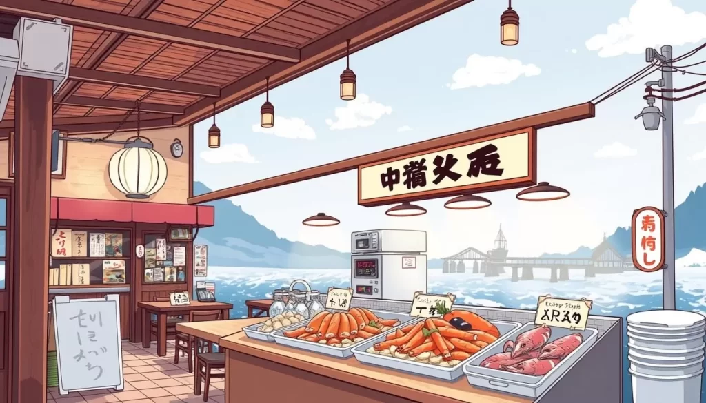 Image of a local restaurant in Tsu serving fresh seafood