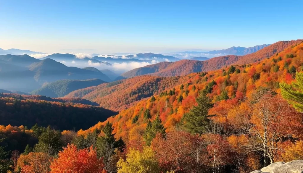 Image of a scenic view in the Great Smoky Mountains National Park