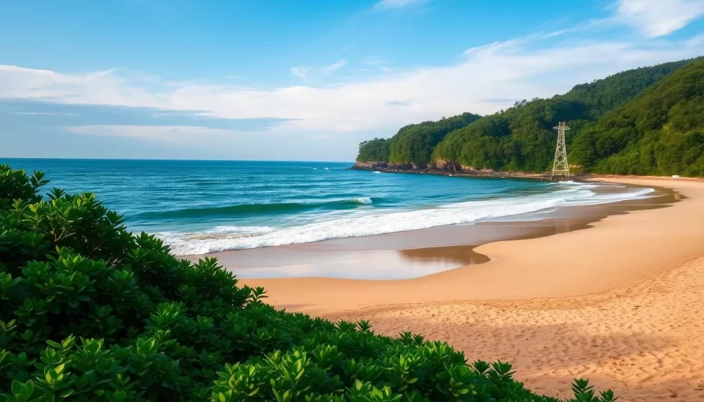 Image of a serene beach in Chiba's Boso Peninsula
