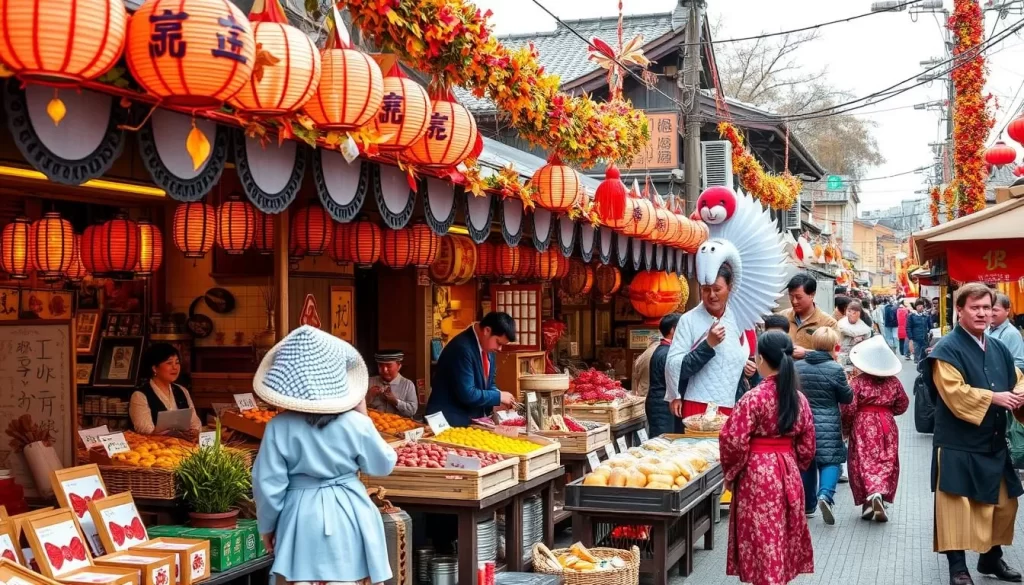 Image of a traditional Wakayama autumn harvest festival