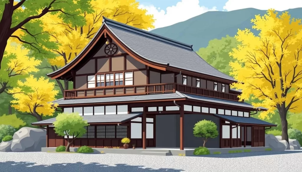 Image of a traditional ryokan in Niigata Prefecture