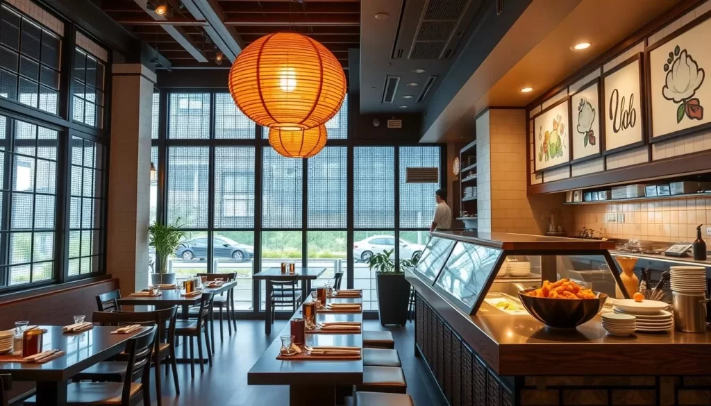 Image of a unique dining spot in Chiyoda, such as a tempura counter