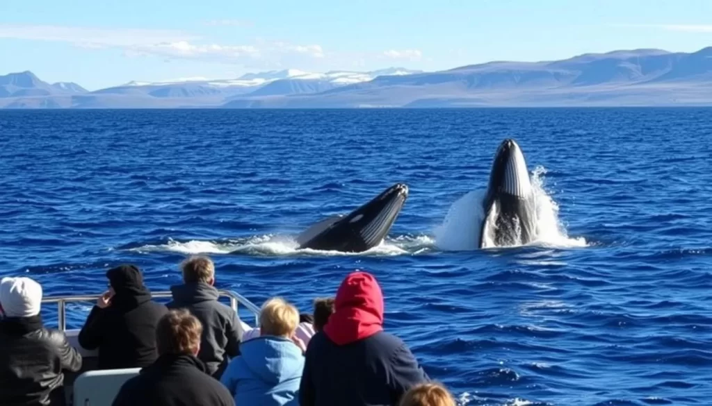 Image of a whale watching tour in Kimmirut