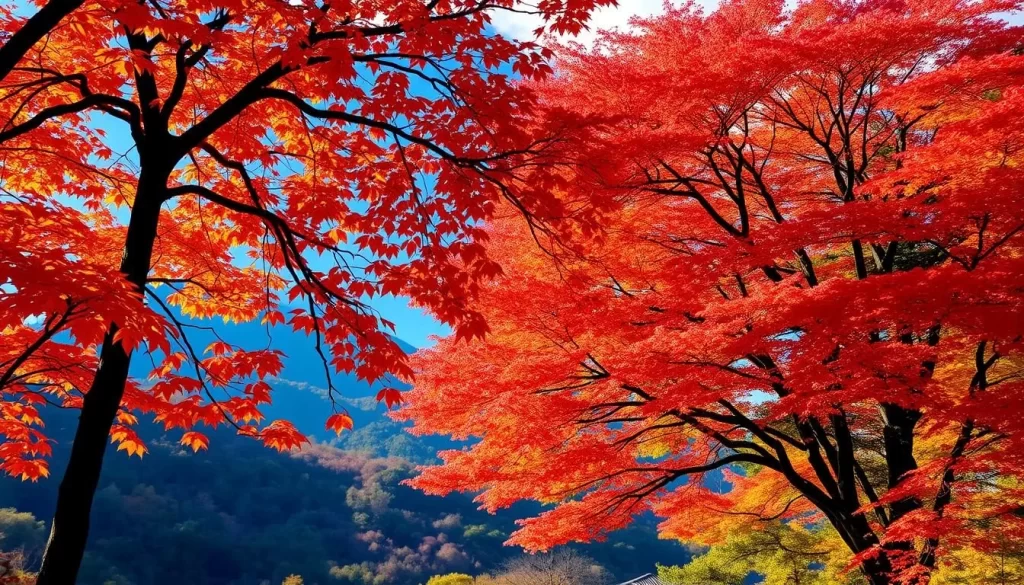 Image of autumn foliage at Nikko National Park