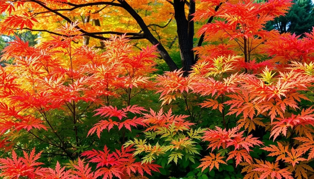 Image of autumn foliage in Saitama Prefecture