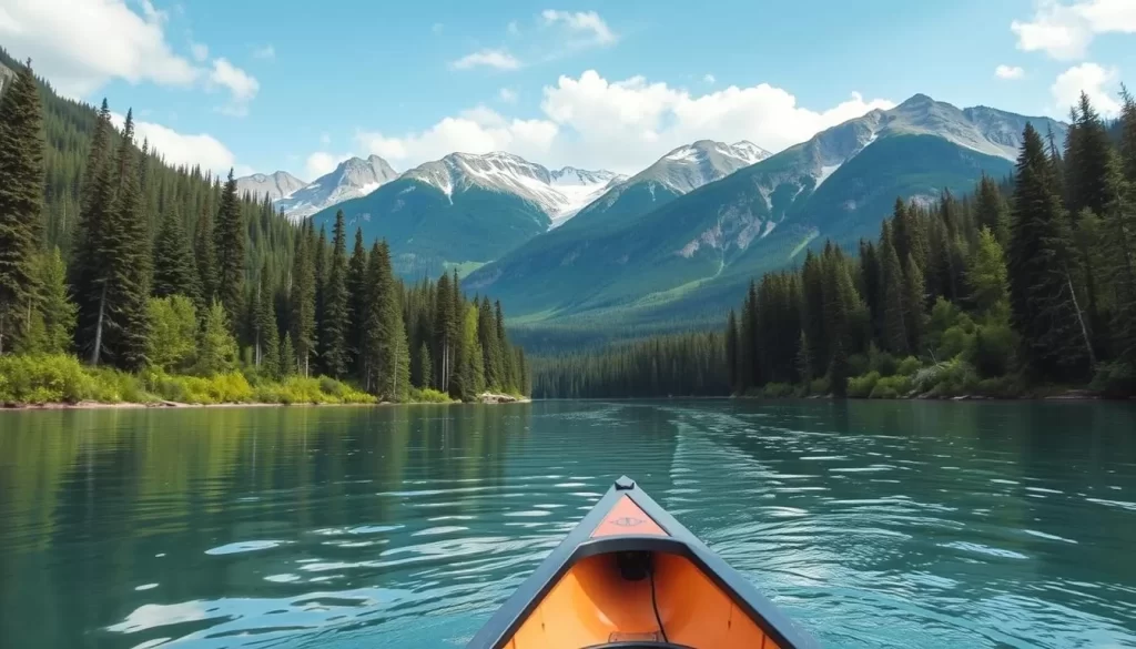 Image of canoeing on the Yukon River