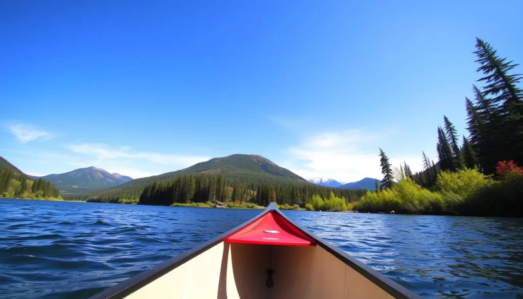 Image of canoeing on the Yukon River