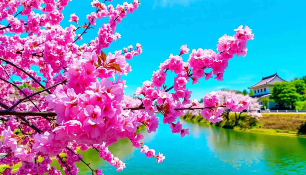 Image of cherry blossoms at Chidorigafuchi Moat
