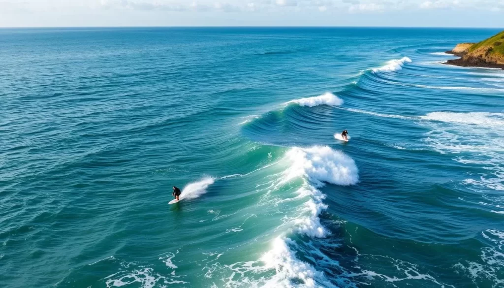 Image of surfers at Playa Cocles