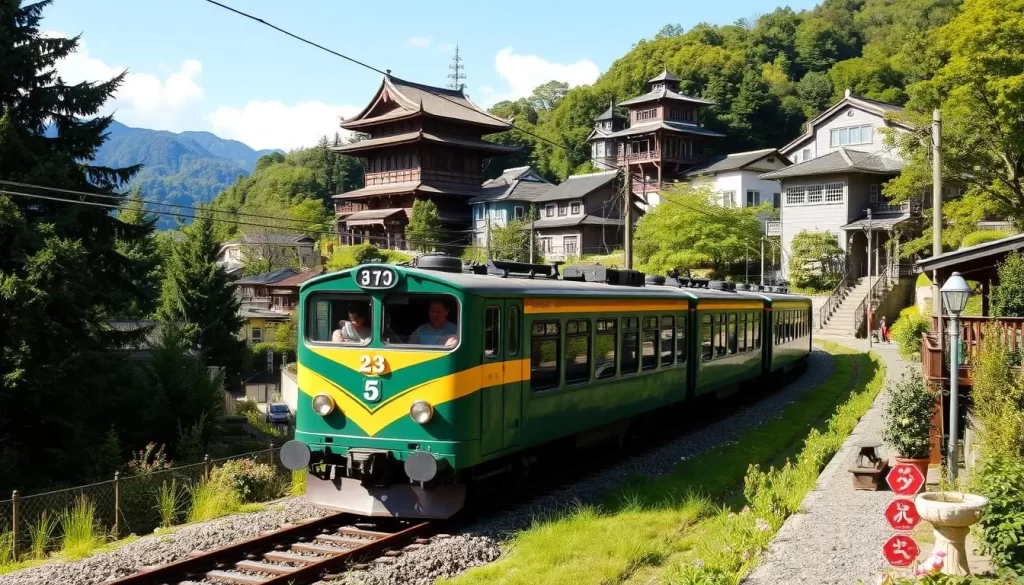 Image of the Botchan Train in Matsuyama