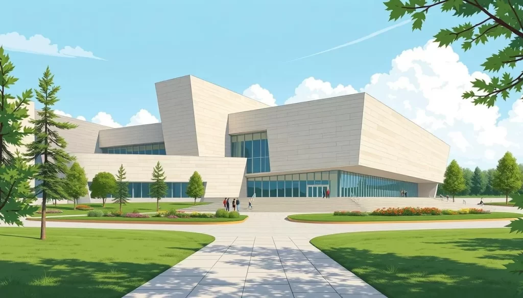 Image of the Canadian Museum for Human Rights building in Winnipeg