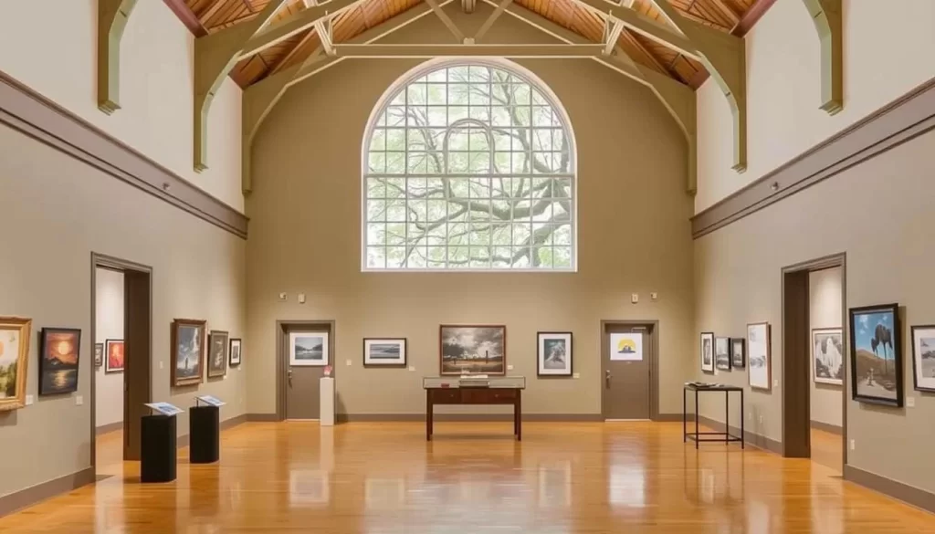 Image of the Gwen Fox Gallery at the Selkirk Community Arts Centre