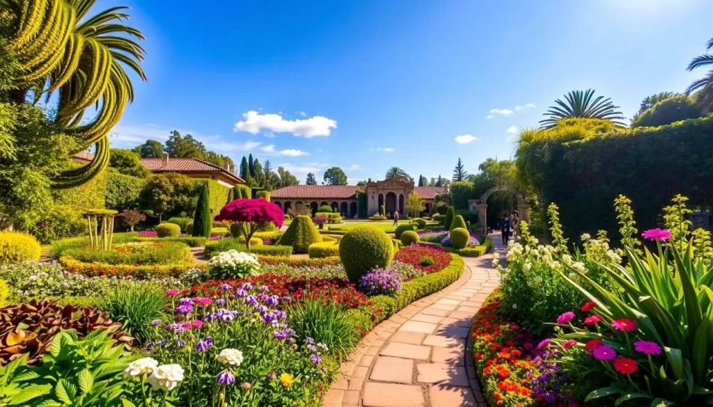 Image of the Huntington Library's beautiful gardens