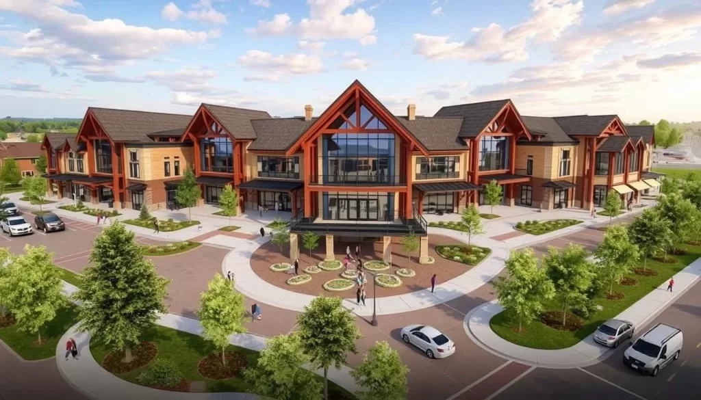 Image of the Leaf Rapids Town Centre Complex