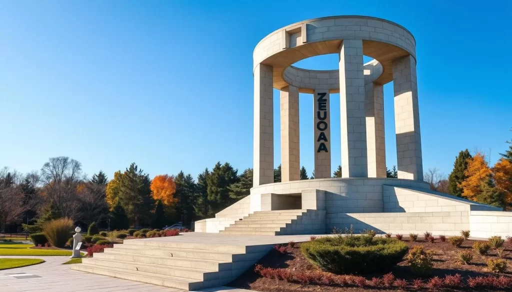 Image of the Monument of Freedom "Zvezda" at Čačalica Memorial Park