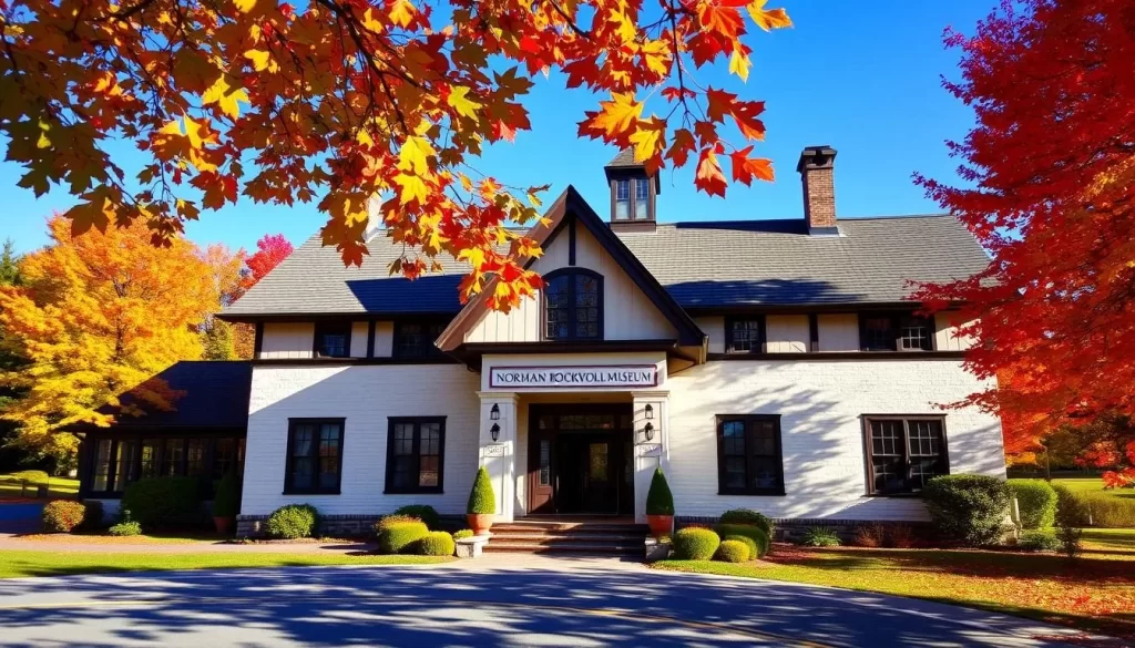 Image of the Norman Rockwell Museum in Stockbridge, Massachusetts