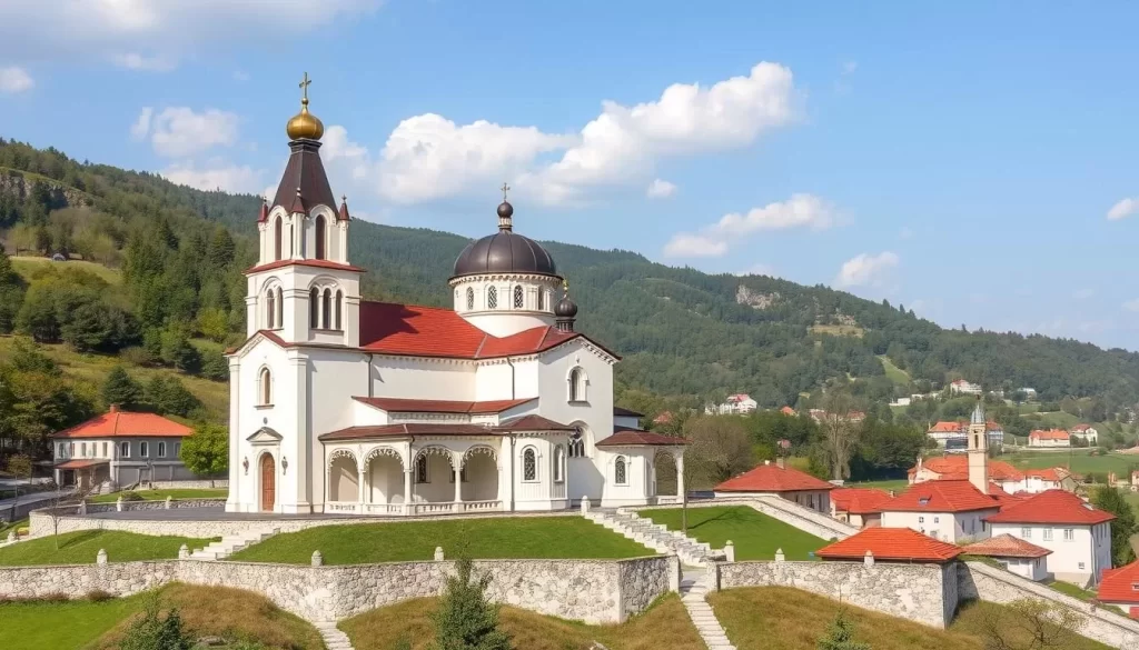Image of the Orthodox Church of Father Nikolaj in Vrsac, Serbia