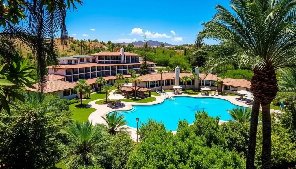 Image of the Phoenix Seagaia Resort complex