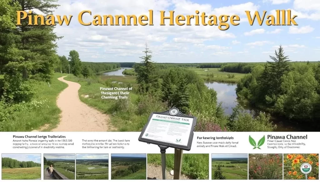 Image of the Pinawa Channel Heritage Walk trail