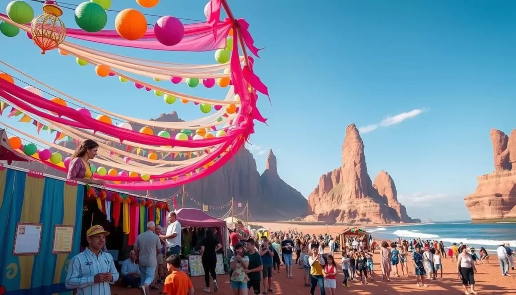 Image of the Under the Spire Festival in Red Sands Shore