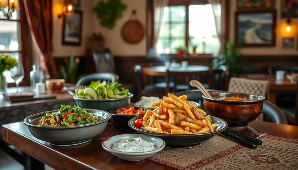 Image of traditional Vojvodinian dishes or a local restaurant