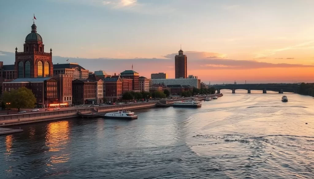 Imagine a city nestled along the serene banks of the Red River, rich in history and full of modern attractions.