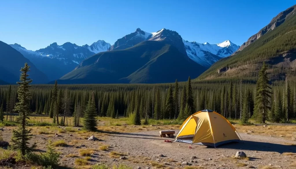 Imagine camping in the vast wilderness of Kluane National Park