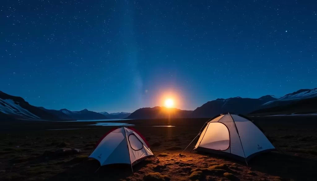 Imagine camping under the midnight sun in Aulavik National Park.
