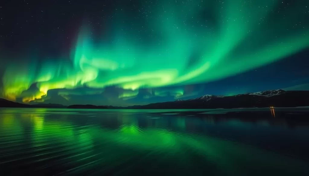 Imagine capturing the Northern Lights with Paint Lake as your backdrop.