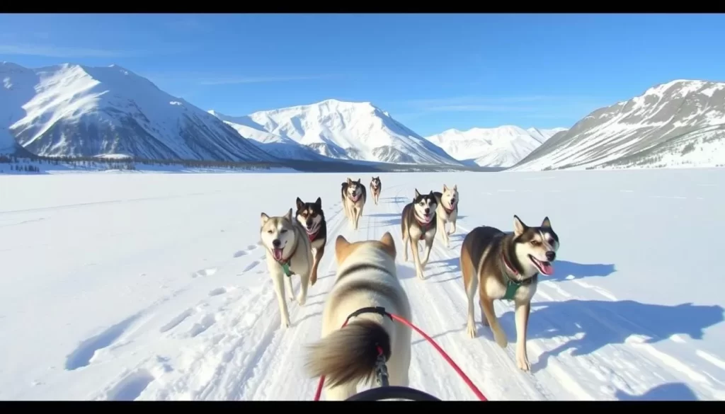 Imagine dog sledding through the snowy landscapes of the Northwest Territories.