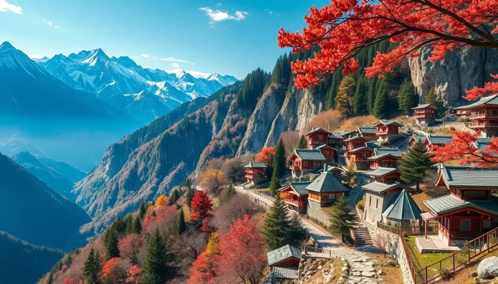 Imagine hiking through the majestic Japanese Alps, surrounded by breathtaking scenery and picturesque mountain villages.