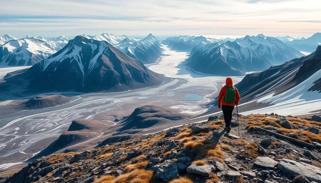 Imagine hiking through the rugged terrain of the Borden Peninsula, surrounded by the untouched beauty of the Arctic landscape.