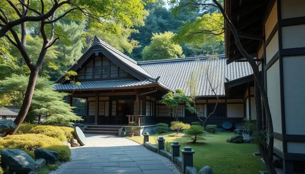 Imagine relaxing in a traditional Japanese ryokan, surrounded by nature's beauty.