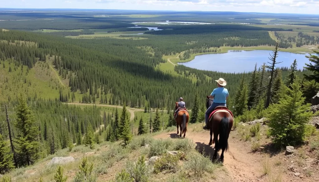 Imagine riding through the rugged trails of Whiteshell Provincial Park.
