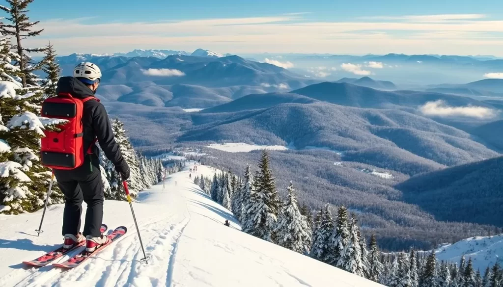 Imagine skiing down the slopes of a renowned Vermont resort
