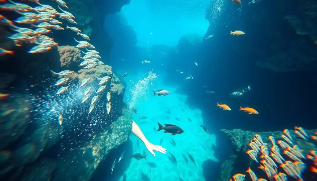 Imagine snorkeling in the famous Blue Cave, surrounded by turquoise waters and an abundance of marine life.