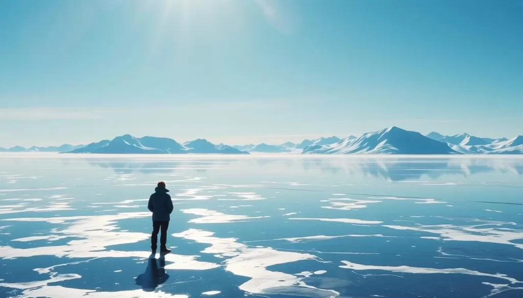 Imagine standing at the edge of a vast, untouched Arctic landscape.