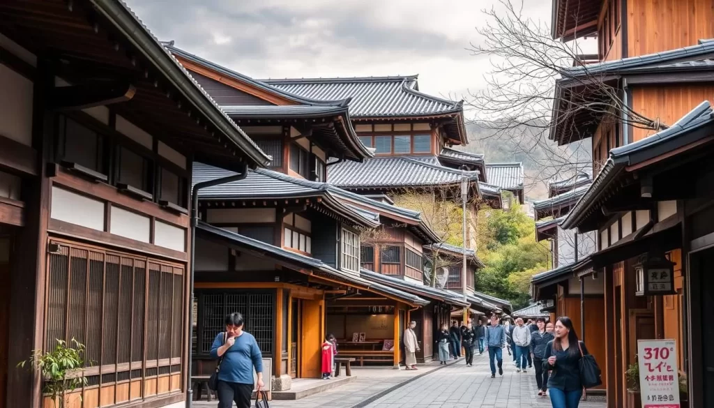 Imagine strolling through Kyoto's historic Gion district, surrounded by traditional wooden houses and teahouses.