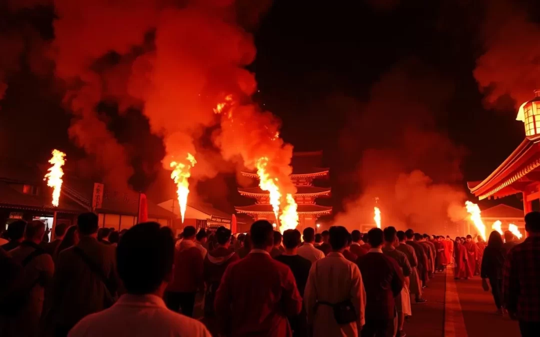 Imagine witnessing ancient Buddhist ceremonies, spectacular fire festivals, and other unique celebrations that offer a window into Japan's cultural heritage.