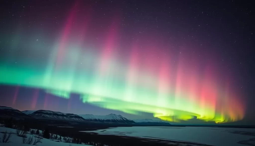 Imagine witnessing the breathtaking display of the Northern Lights in Iaik National Park.