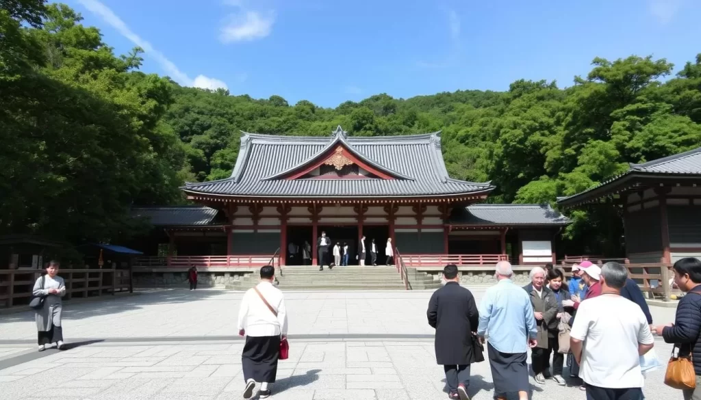 Ishiteji Temple, an important stop on the 88-temple Shikoku Pilgrimage