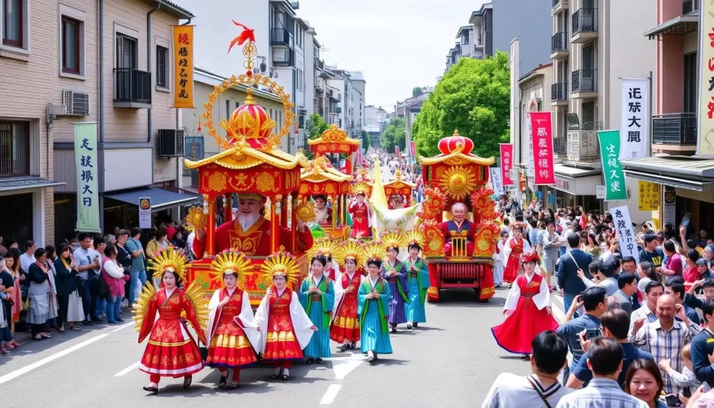Kanazawa Hyakumangoku Festival parade