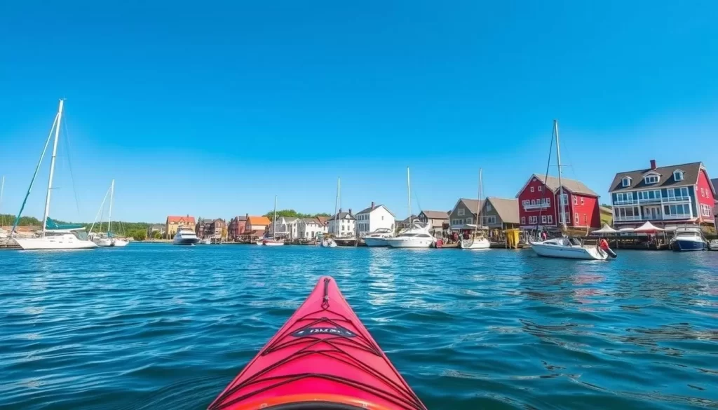 Kayaking in Charlottetown harbor image