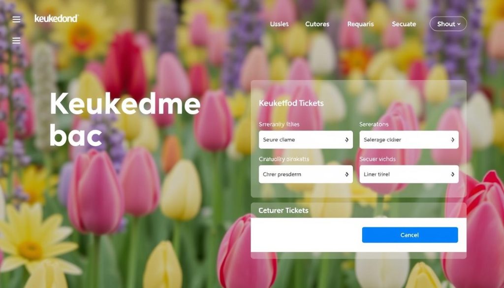 Keukenhof Gardens ticket booking image