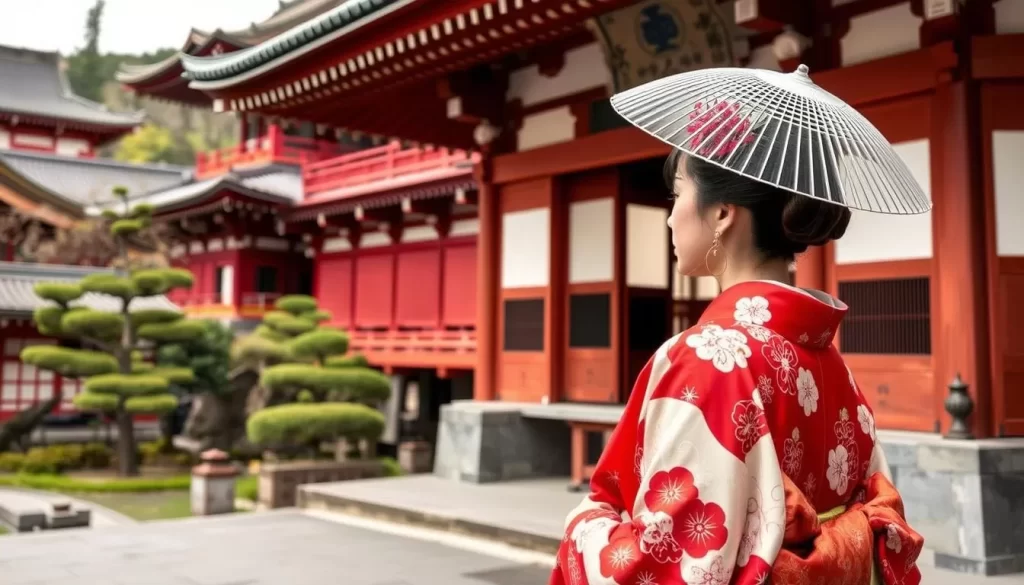 Kimono rental in Kyoto with a historic background