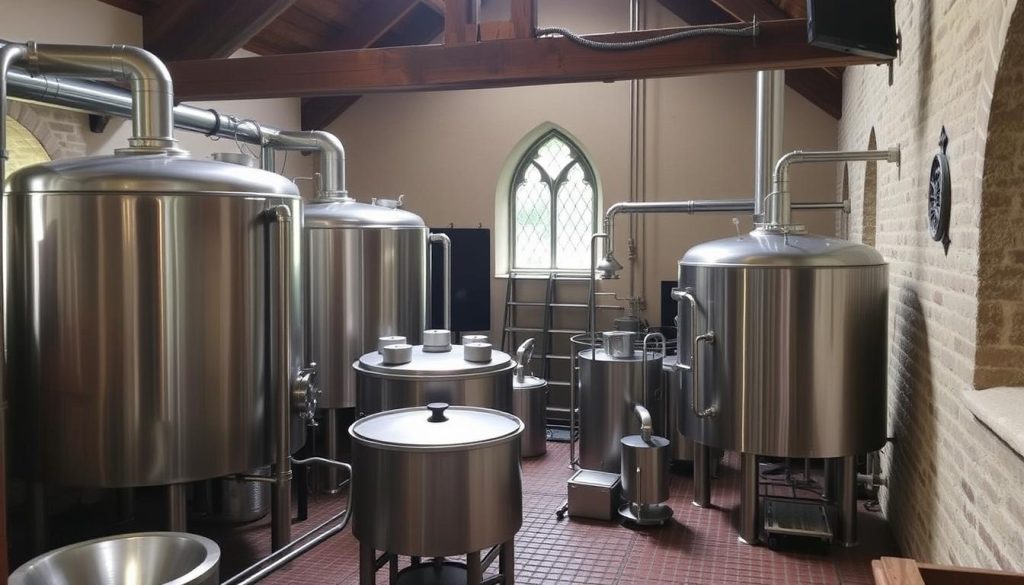 La Trappe brewery tour at Koningshoeven Abbey in the Netherlands