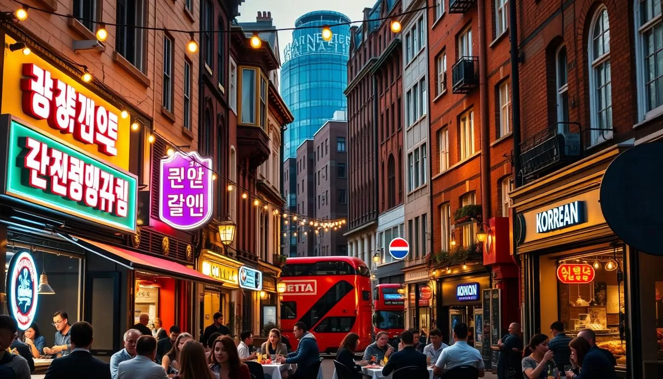 London, England: Acclaimed Korean Restaurants